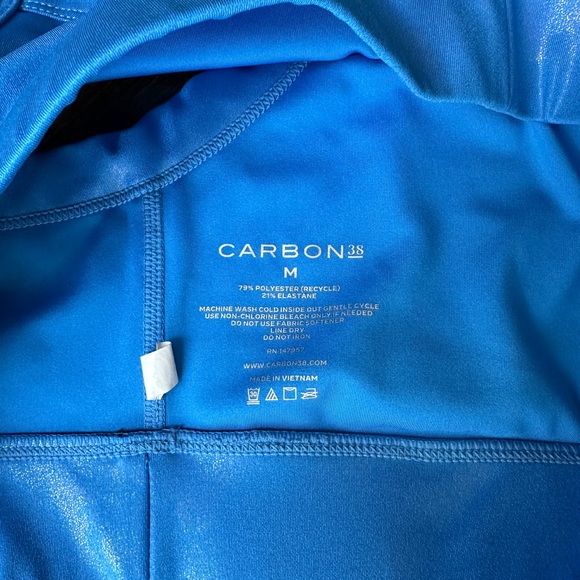 Carbon38 Galaxy V back bra Electric Blue, Size M. Like new - Picture 5 of 5